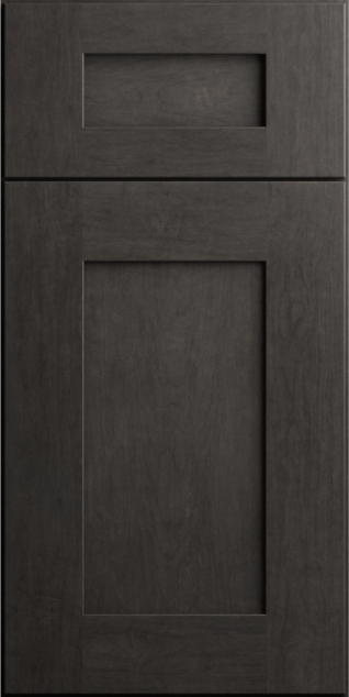 Elegant Smoky Grey Stain Door Sample